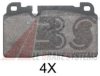 ICER 182112 Brake Pad Set, disc brake